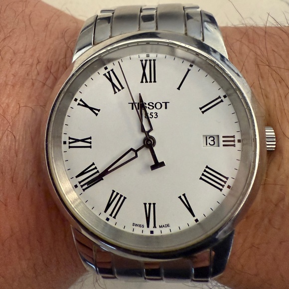 Tissot Classic Dream Silver Watch w/ New Battery